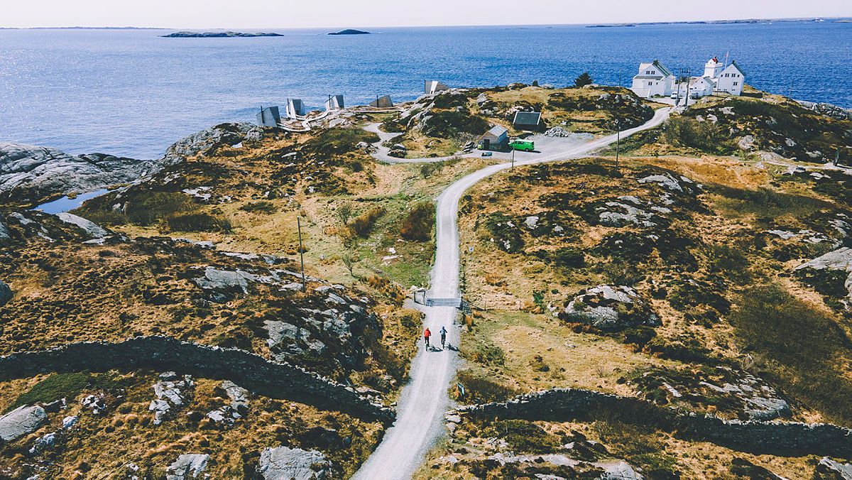 Sykkeltur til Flokehyttene og Ryvarden ved Haugesund.
