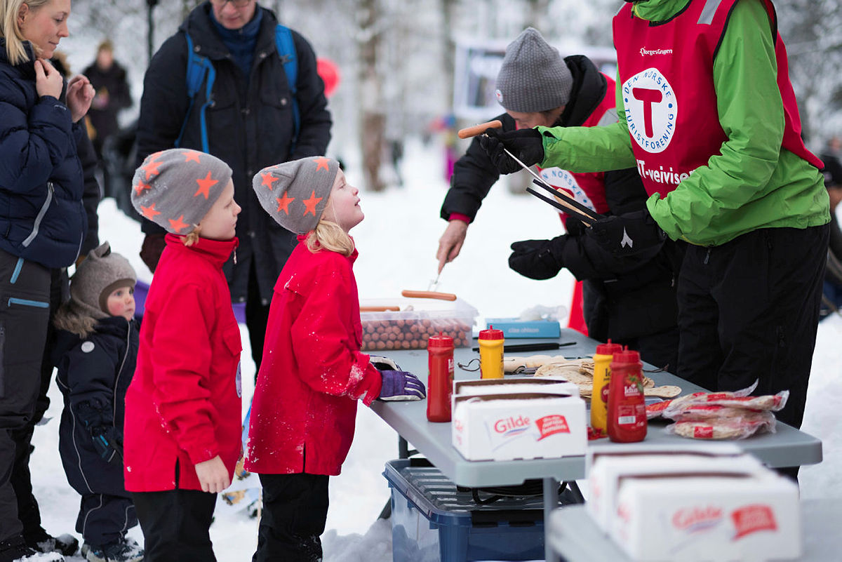 Kom deg ut-dagen på Sognsvann i Oslo. Utebursdag 2018.