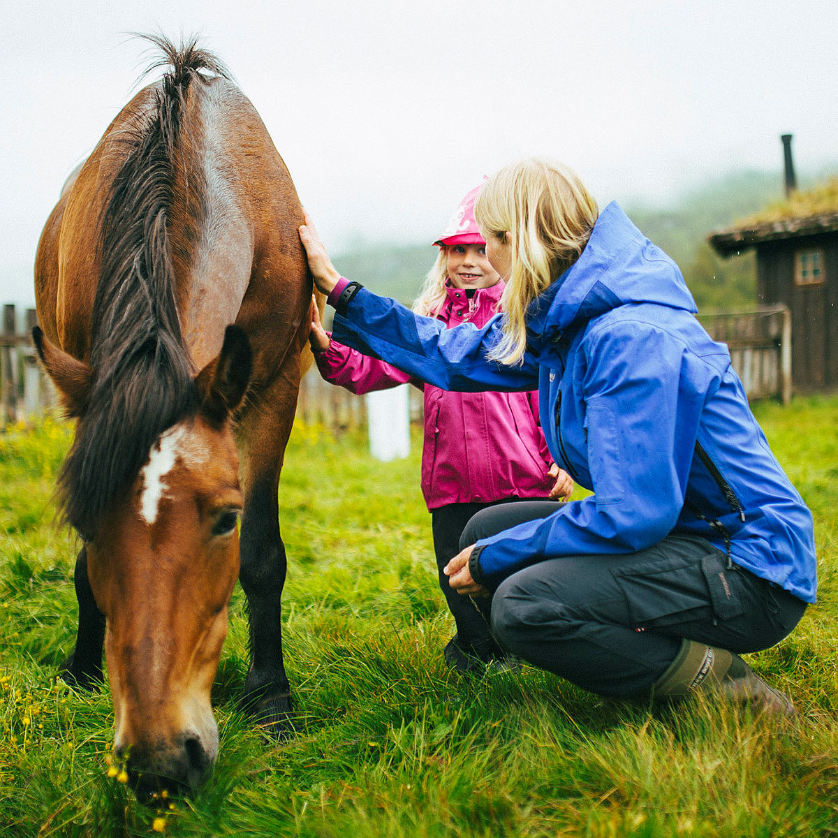 Barnas turlag med familicamp på Sota sæter i Juli 2015.