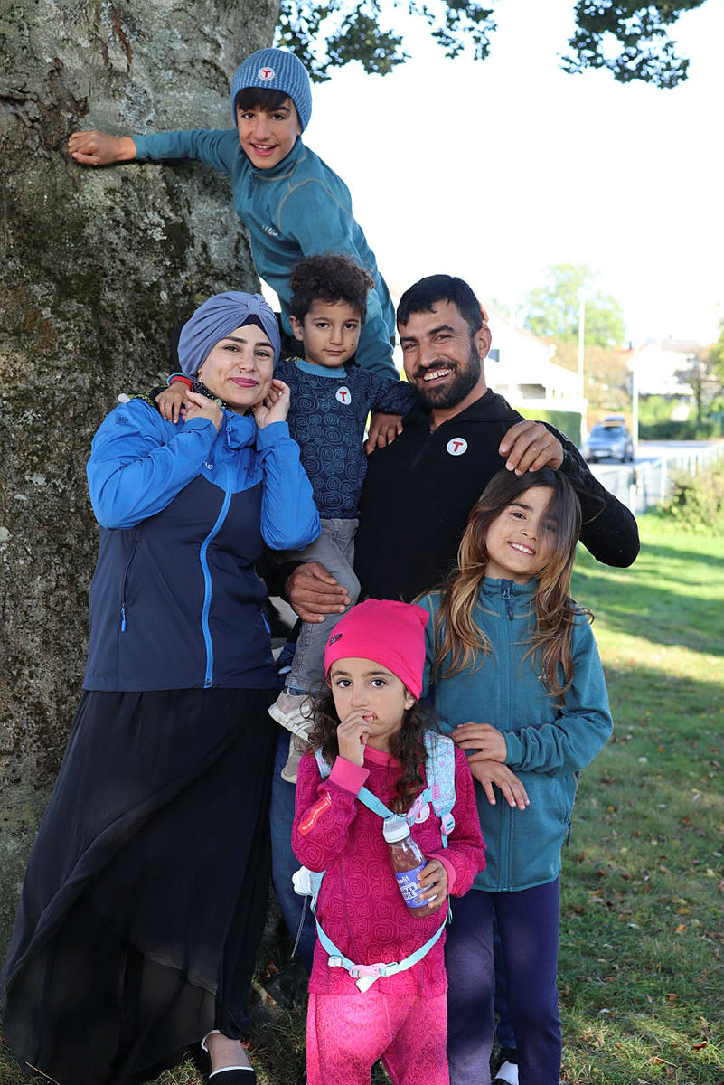 For Familien Aldali har frivillighetsarbeidet i STF betydd svært mye for deres trivsel og tilhørighet i Stavanger, etter å ha kommet som flyktninger fra Syria.