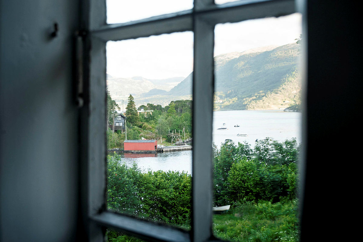 Våkne opp til denne utsikten ved Nodhagen på Bersagel.