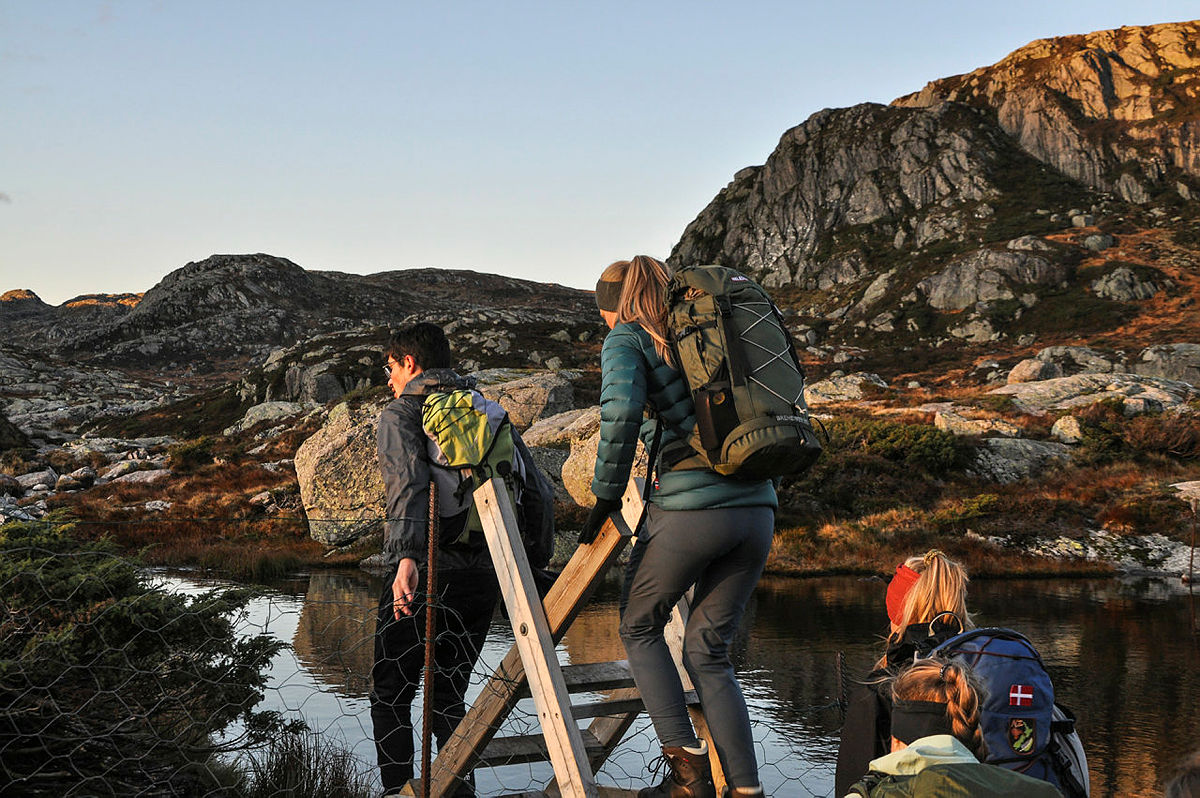 Høsttur til Blåfjellenden og Sandvatn i Frafjordheiene.