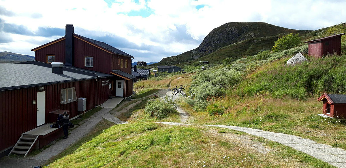 Kalhovd Tuisthytte på Hardangervidda.