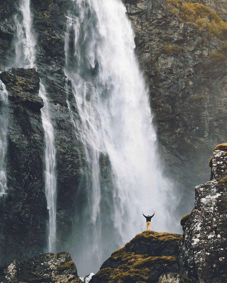 Feigumfossen i Luster