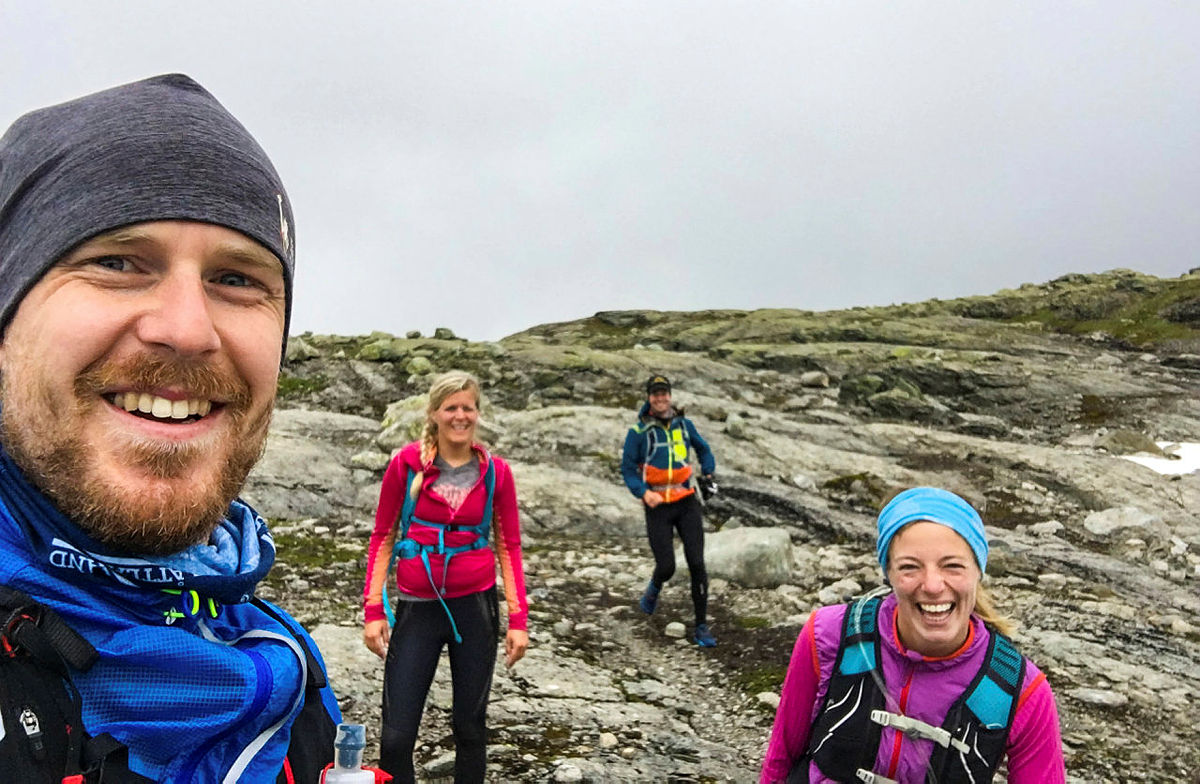 Stiløping er en utrolig morsom måte å bevege seg i terrenget på! Her fra en tidligere fjellsporttur.