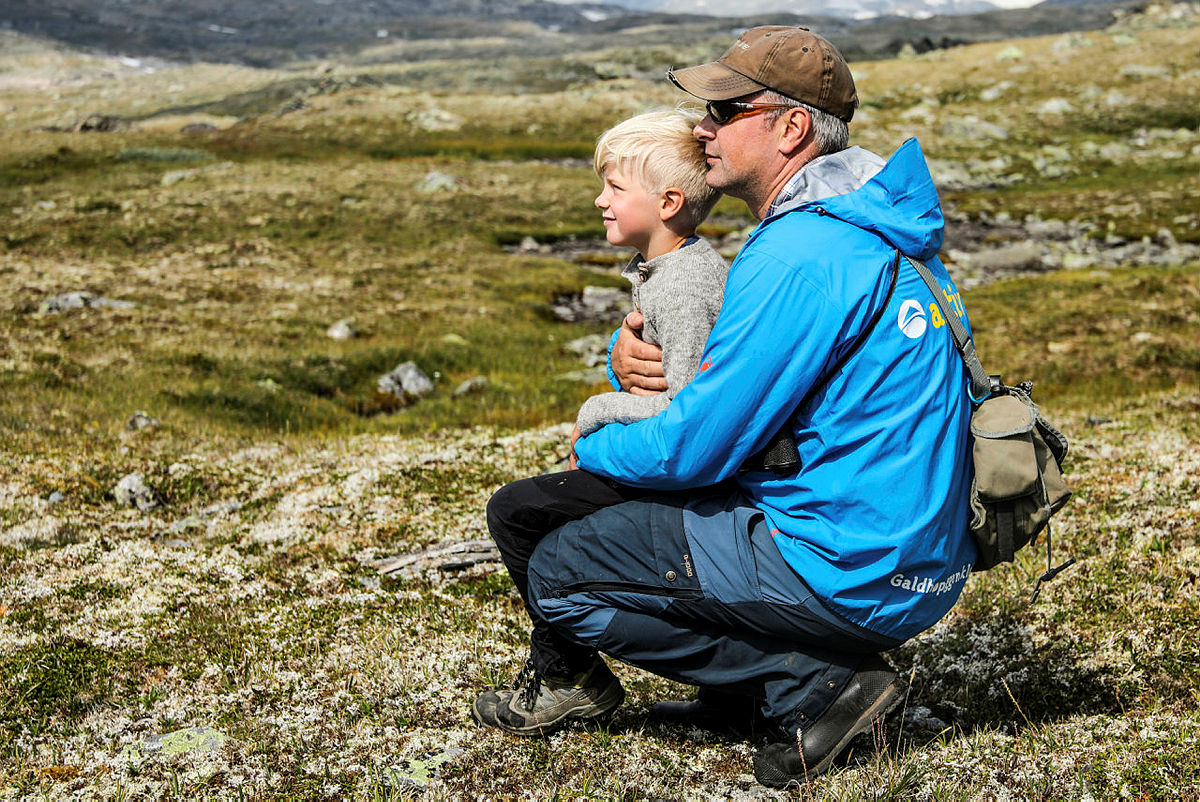 Det er så godt å være på fjellet! (Arkivfoto: Fra Monsen minutt for minutt somsmeren 2018.)