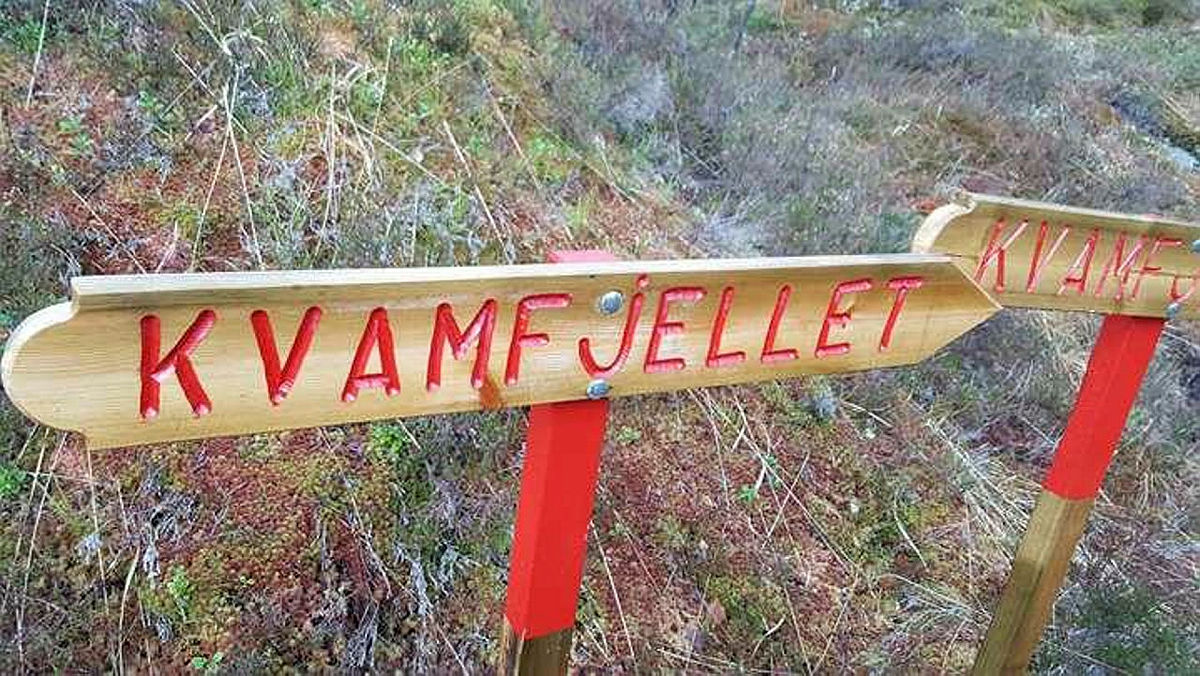 Tur til Kvamefjellet