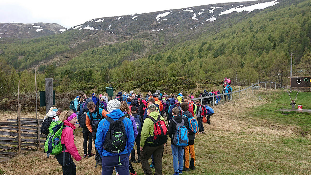 Klare for avgang.