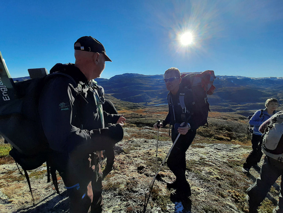 Tur til Torvedalshytta med hyttetilsynet og styret, 16.-17. oktober 2020.