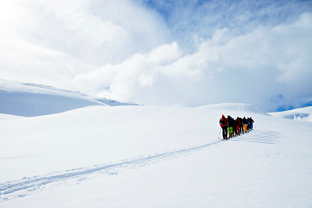 Basecamp på Fivla påsken 2014 med Sogn Turlag og DNT Ung Sogn.