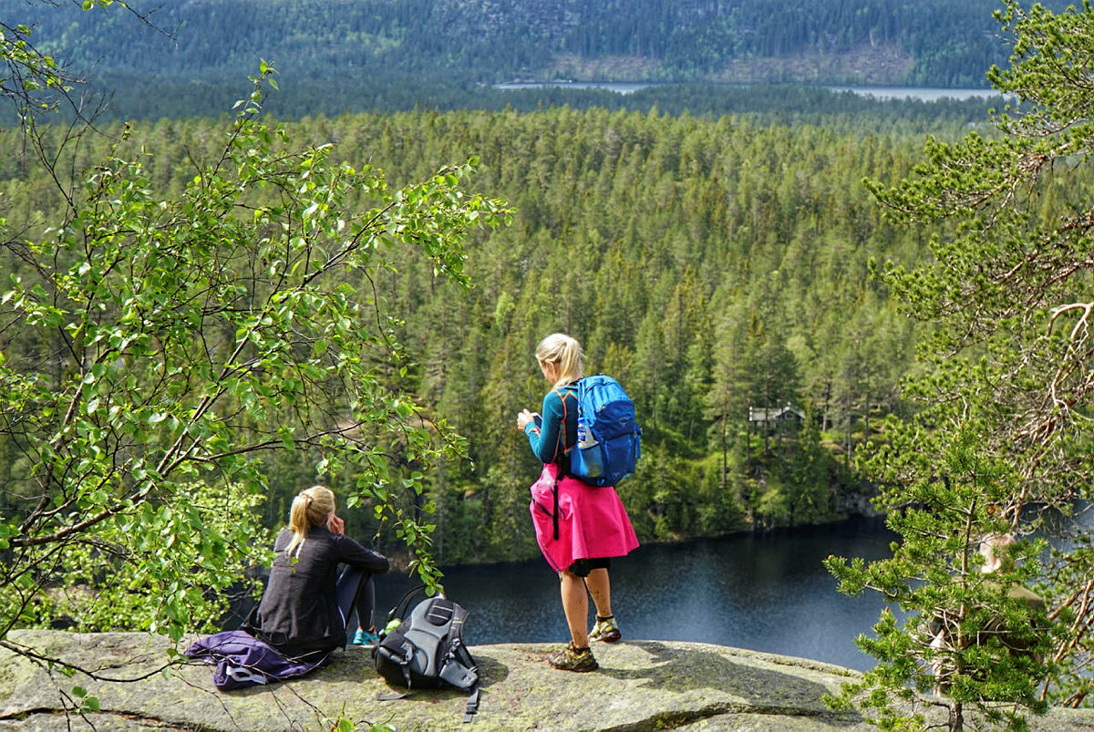 Topp7Turen 2017. Drikkestasjonen ved Vrangen.