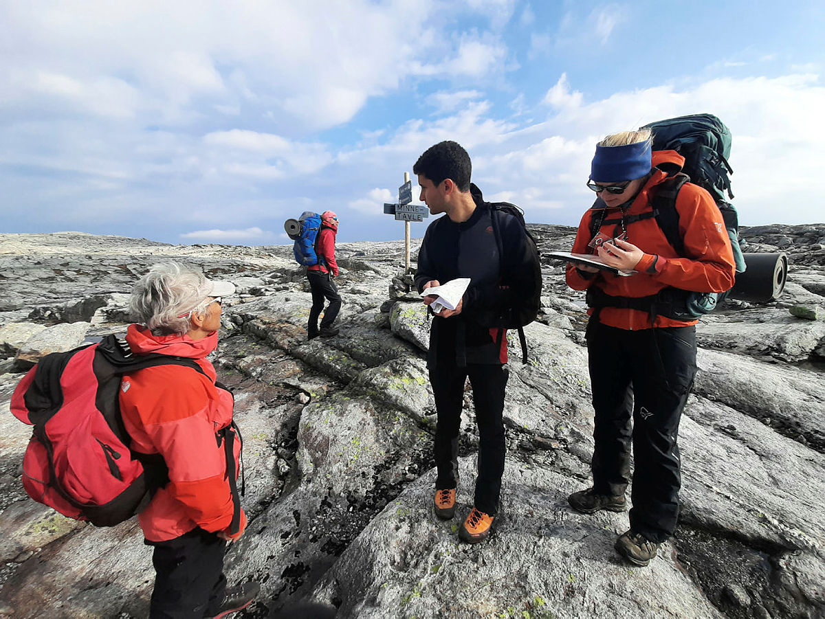 Grunnleggande turleiarkurs, 26.-27. september 2020. Fjellsport.
