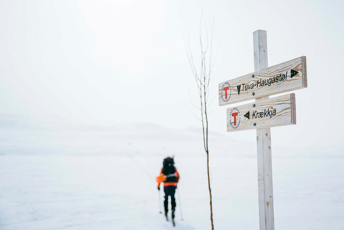 Været skifter fort i fjellet. Pakk med fjellvett og det du trenger til ulike forhold.