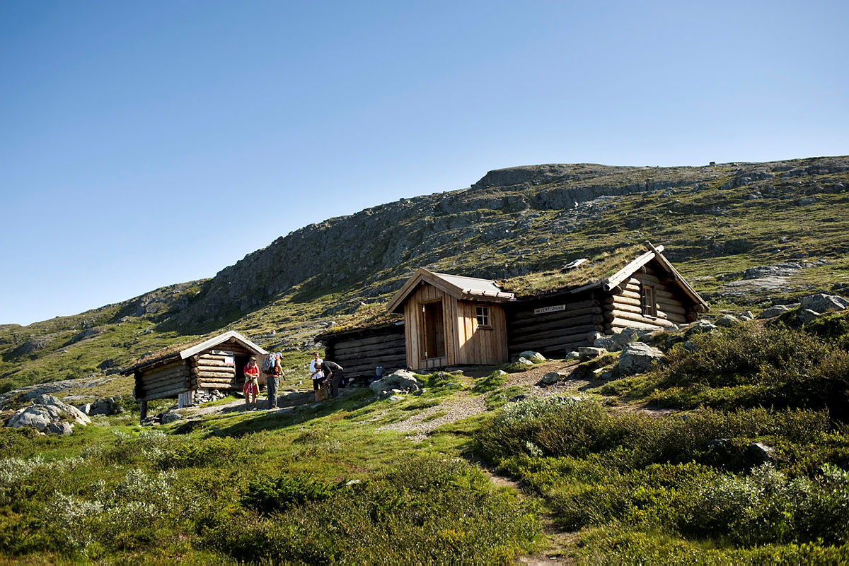 Hytta ved Hevertjønna i Barnas naturverden i Trollheimen er et spennende turmål ikke langt fra Trondheim.