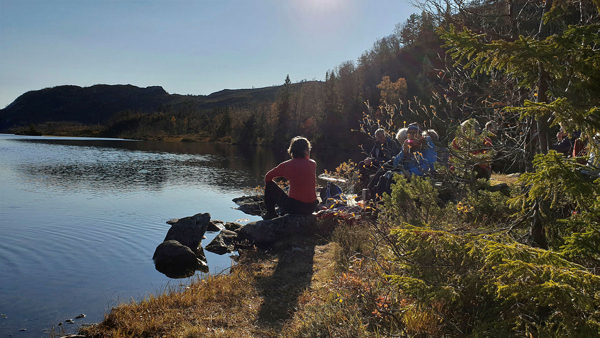Siste seniortur i år, 14.10.2020. Løkjane - Håset - Langeset.