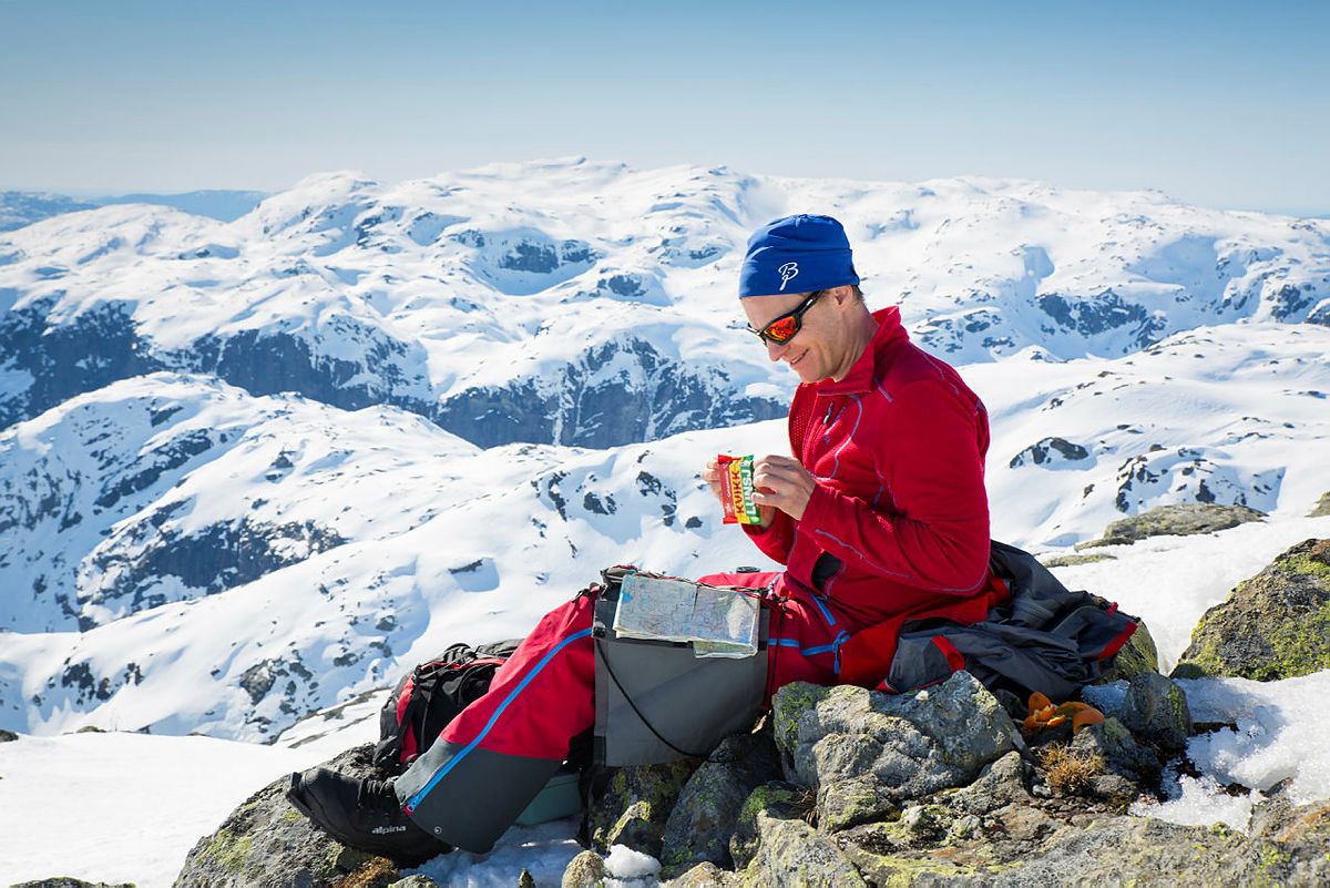 Skitur til Skrott i Kvammafjella, april 2019.
