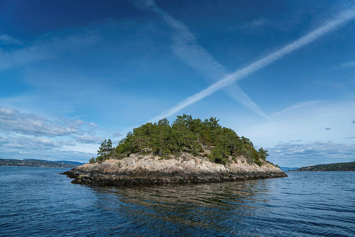 Lågøya i Oslofjorden.