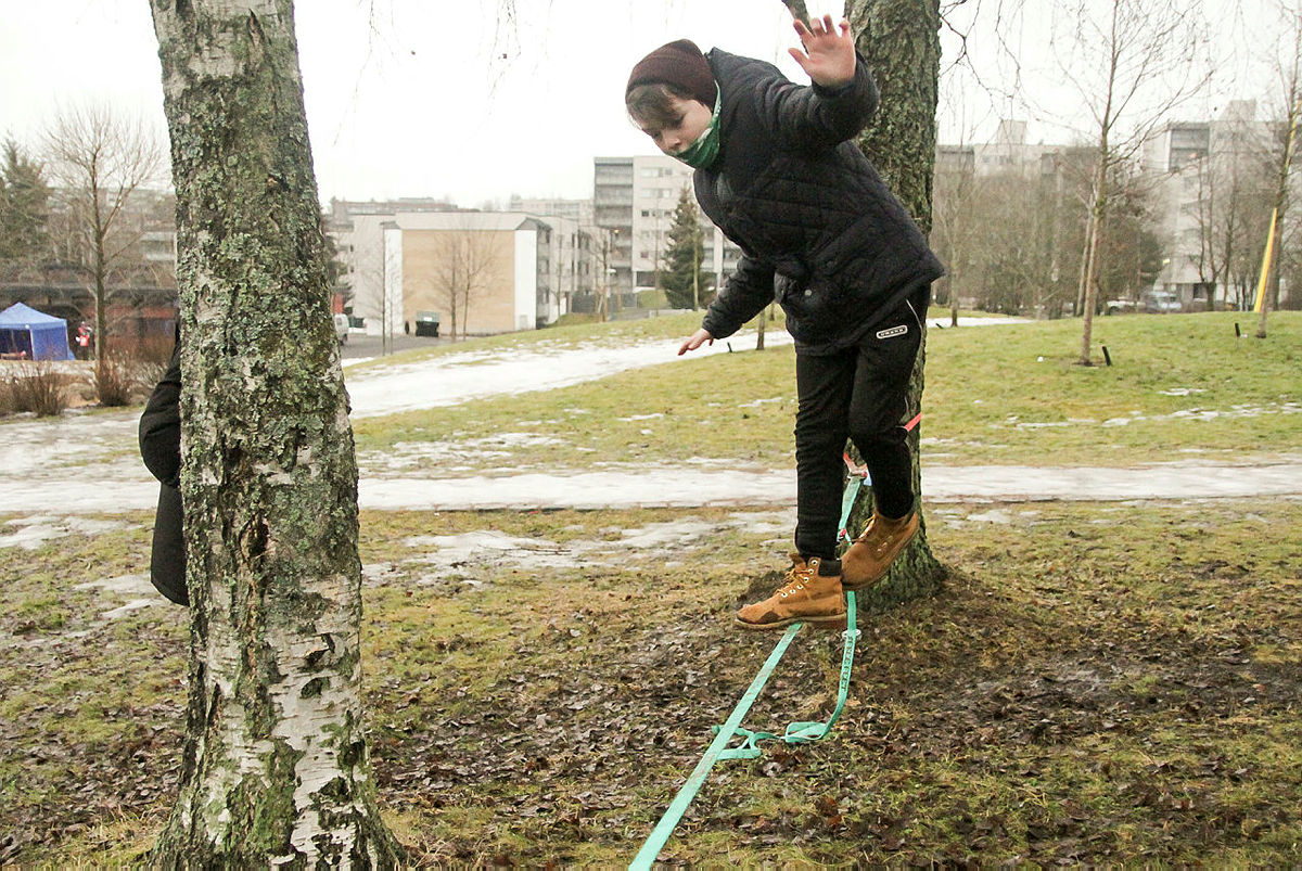I Spikersuppa blir det mulighet for å teste balansen.