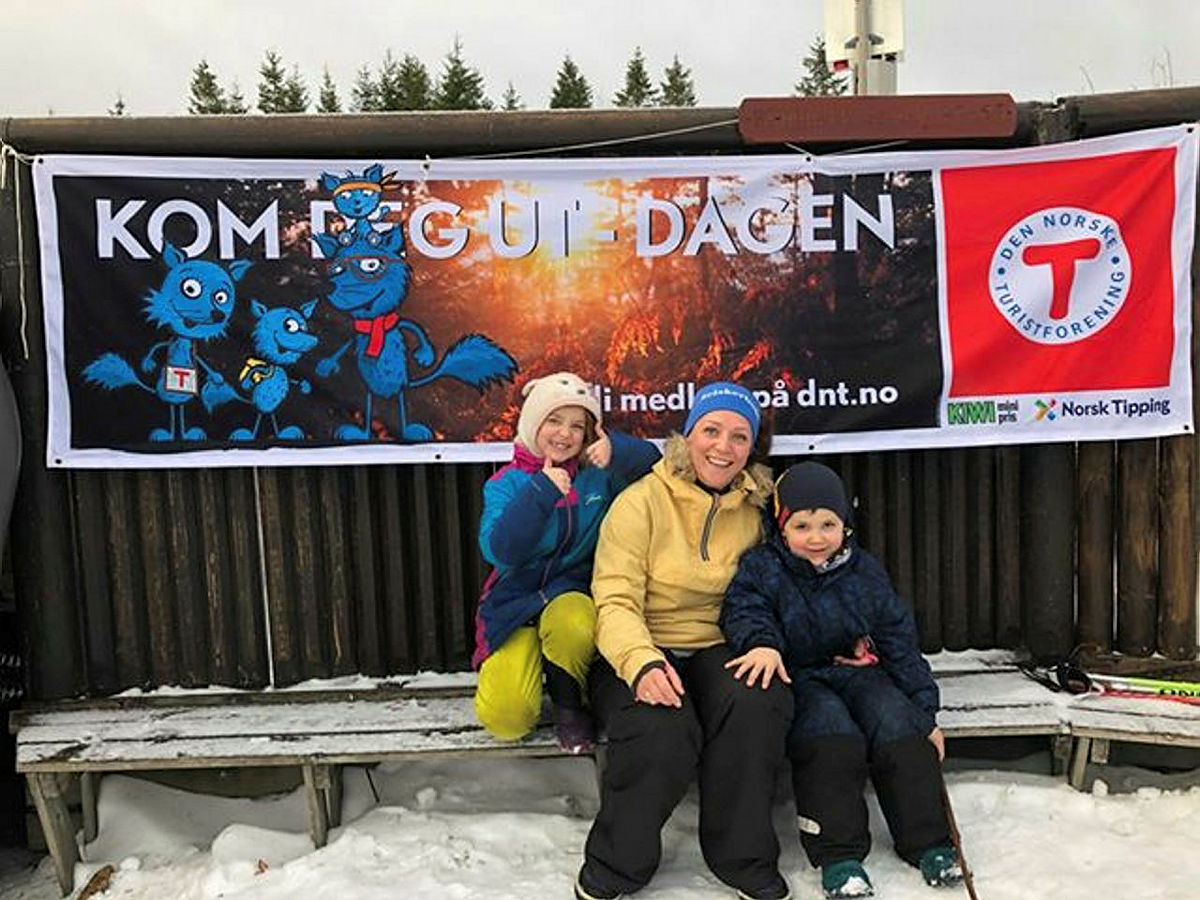 God stemning på Kom deg ut-dagen på Bestemorenga