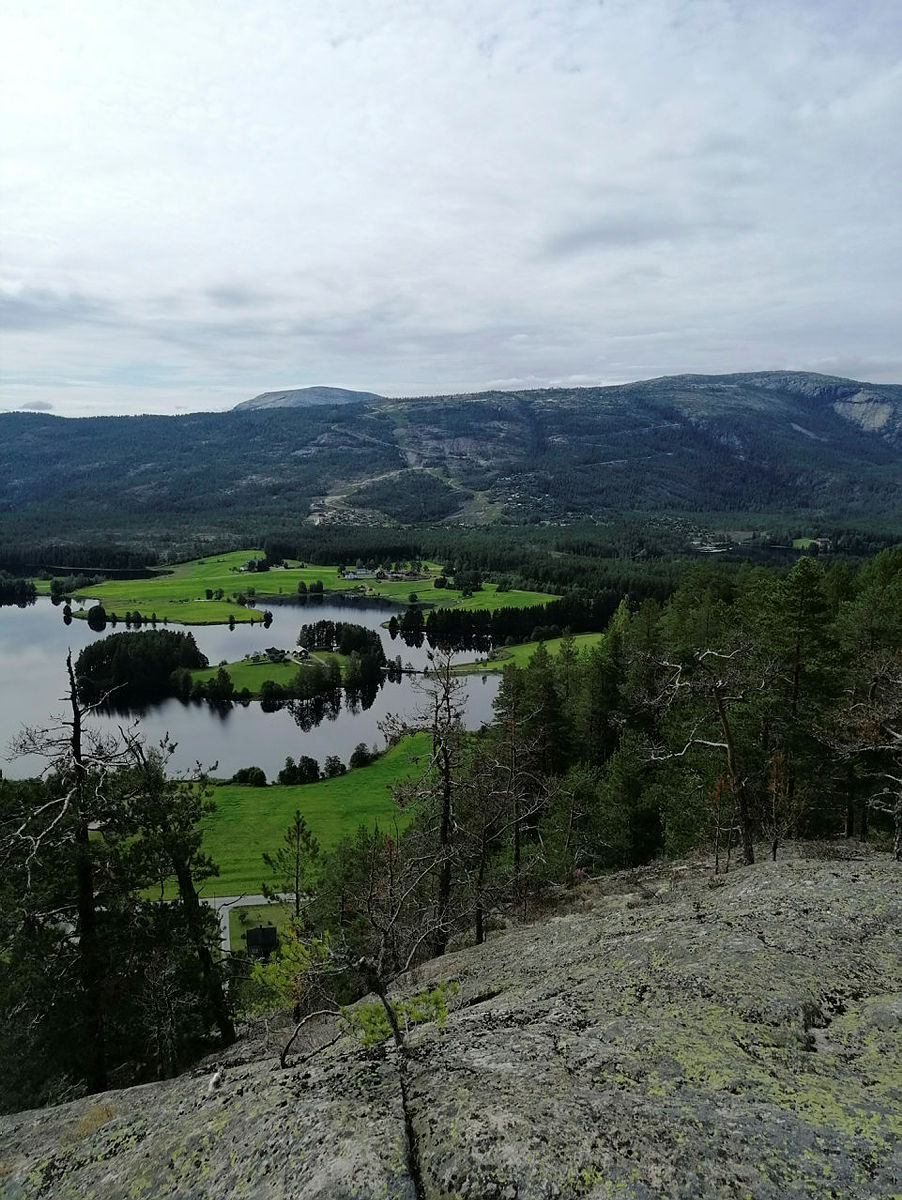 Vakre turområder i nærheten av tur- og aktivitetsområdet.