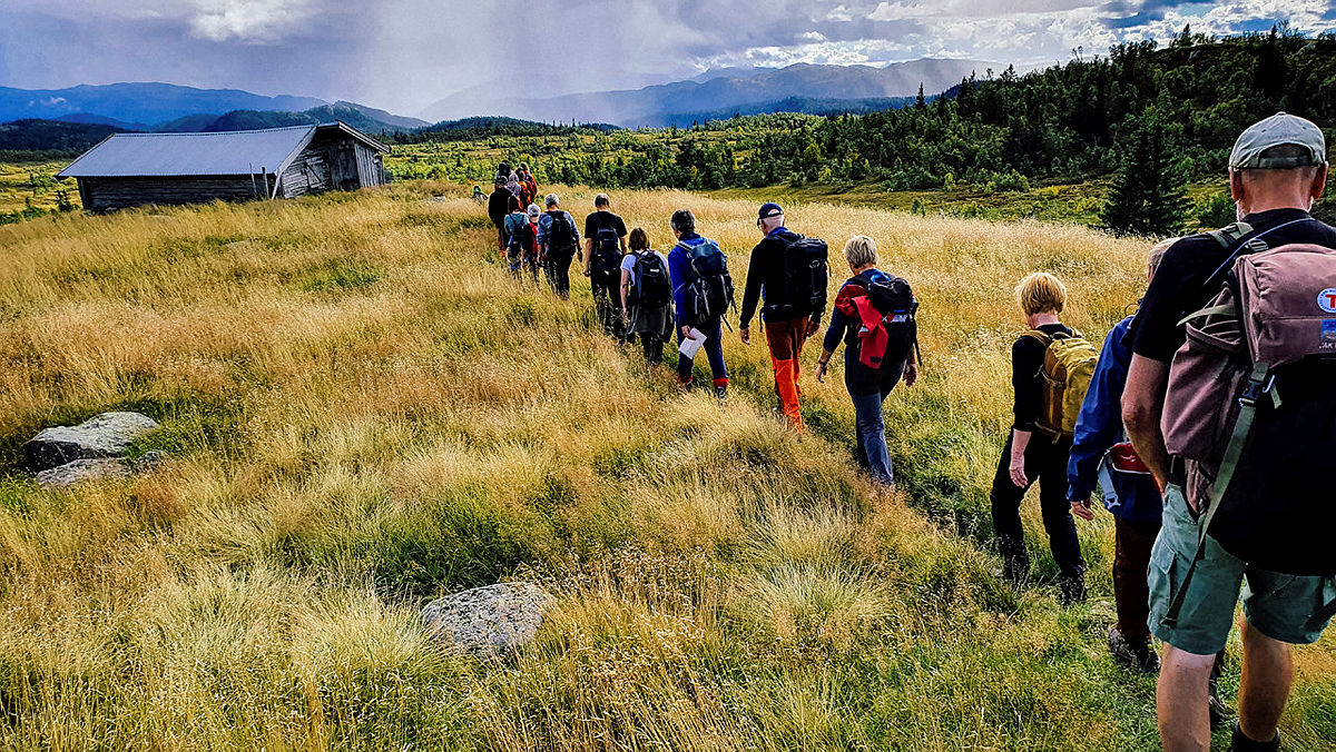 Fellestur til Lekkjenuten med Notodden Turlag september 2021.
