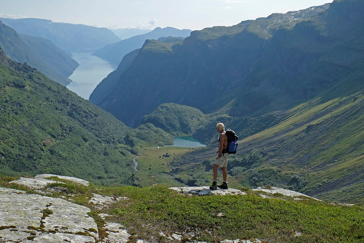 Utsikt mot Osafjorden.