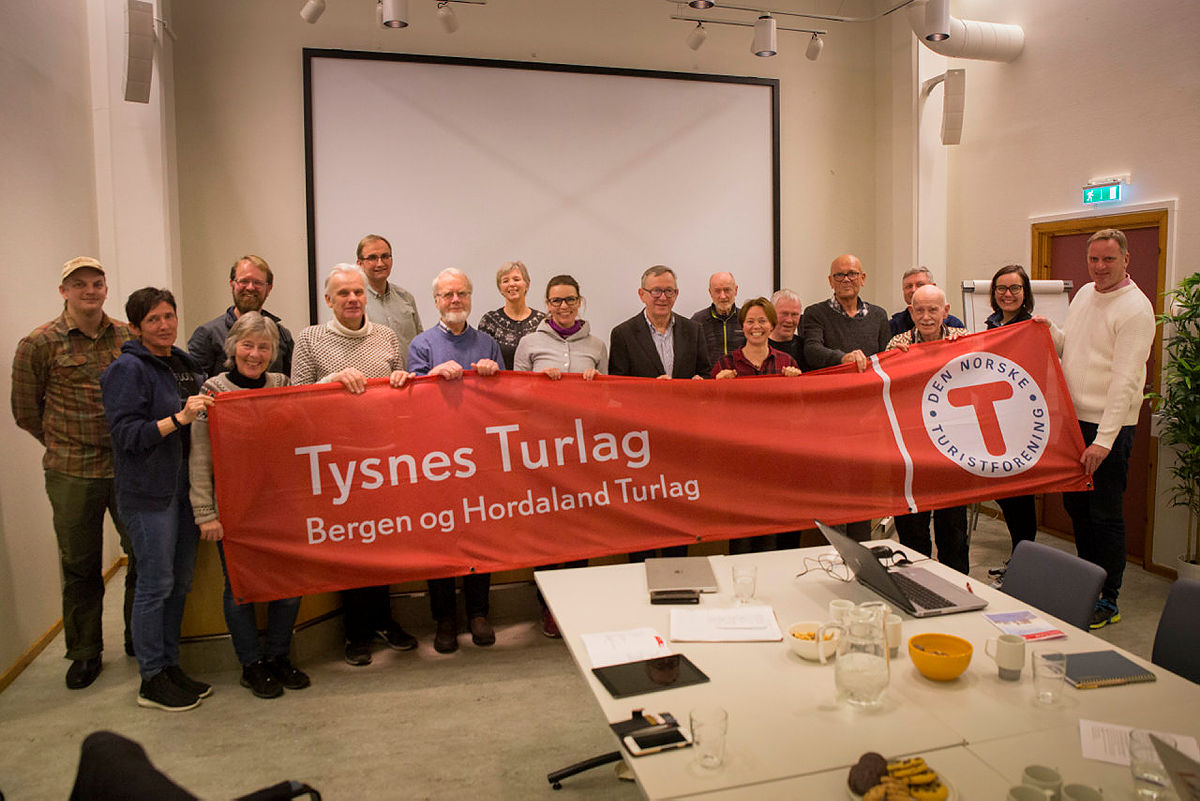 Stiftelsesmøte Tysnes Turlag, 18. februar 2020, i Uggdal, Tysnes.
