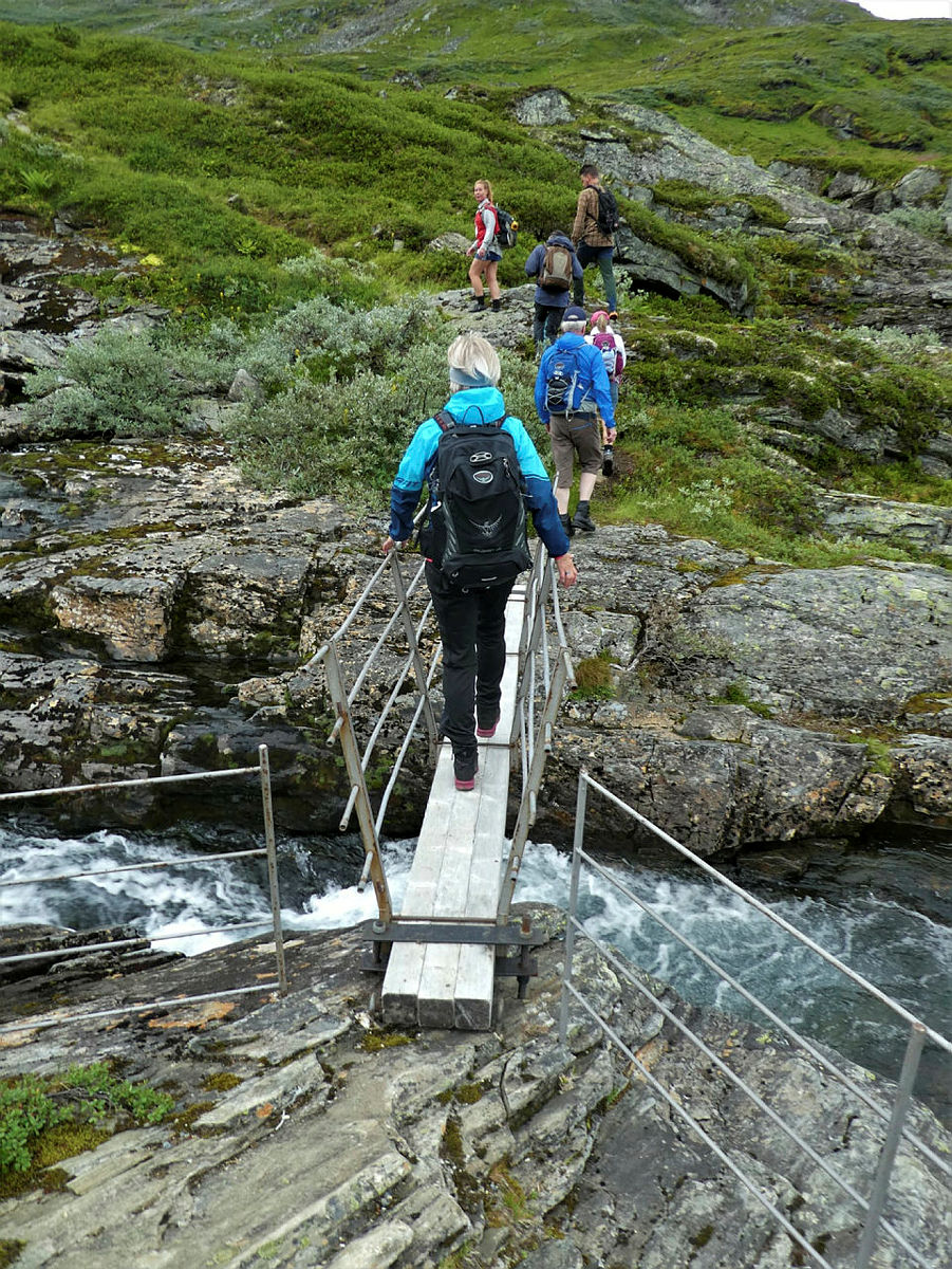 Tur Uppsete - Vatnahalsen, med zipline til Kårdal, august 2021