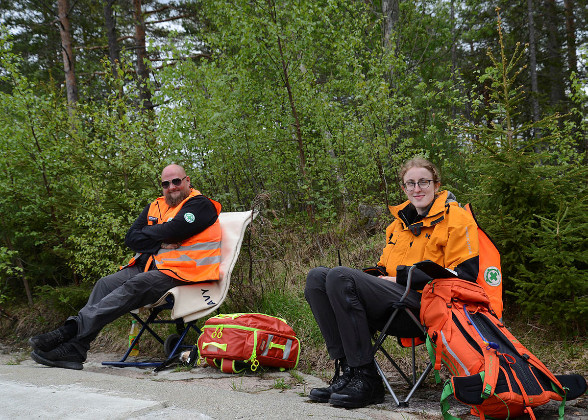 Topp7Turen 2017. Drikkestasjonen ved Vrangen.