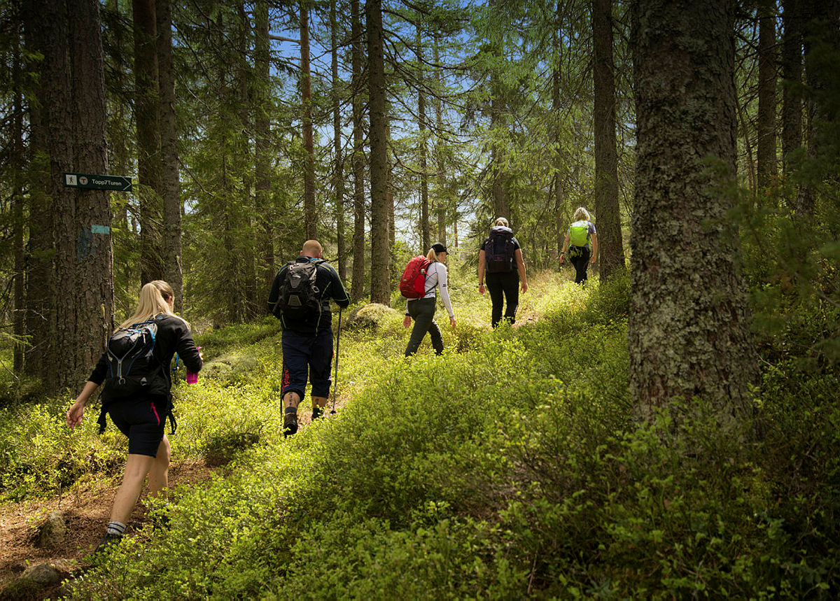 Topp7Turen 2017. Drikkestasjonen ved Vrangen.
