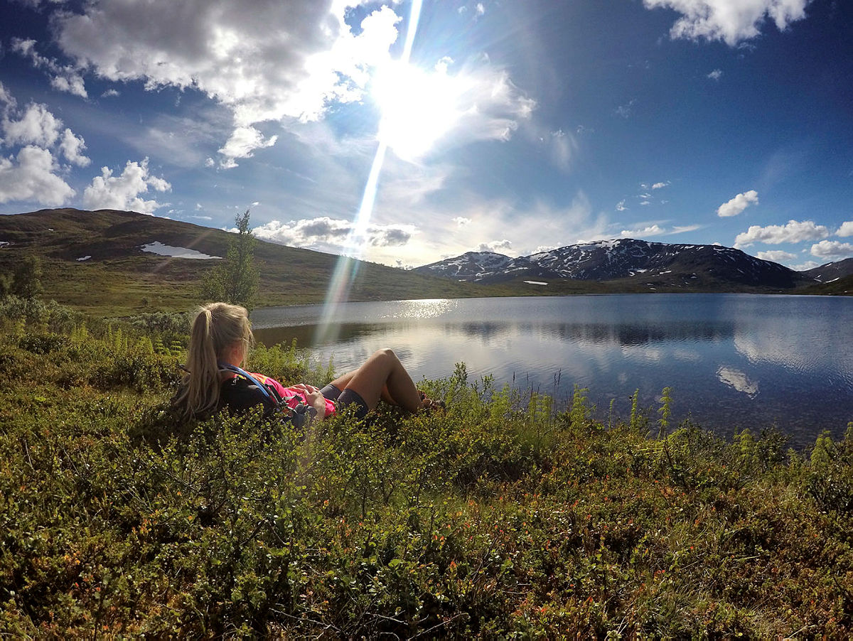 Uberørt natur er viktig for folks helse og trivsel. Ved Ramsjøen og Ramsjøhytta med utsikt til Fongen i Sylan.