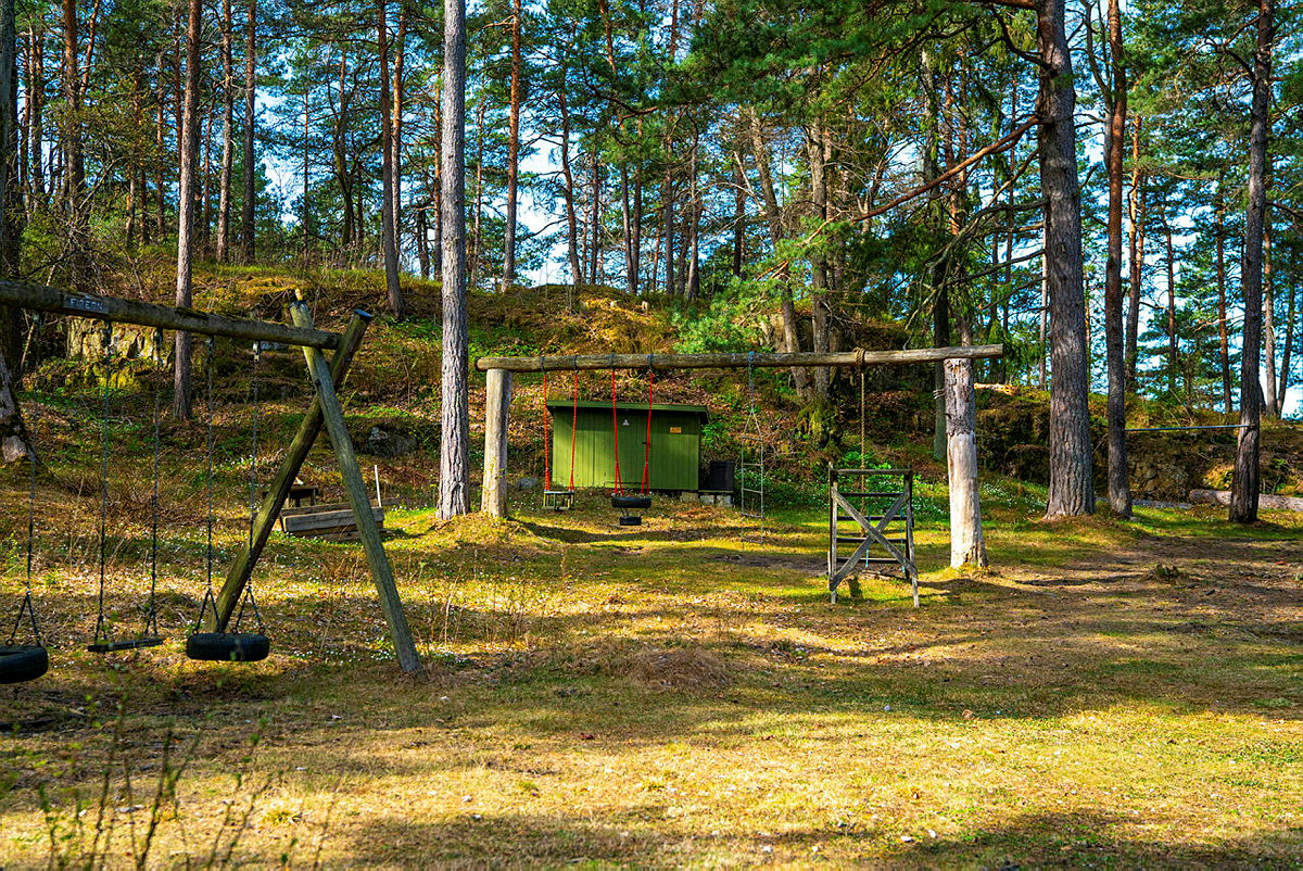 Samlingsplass på Lågøya, Oslofjorden