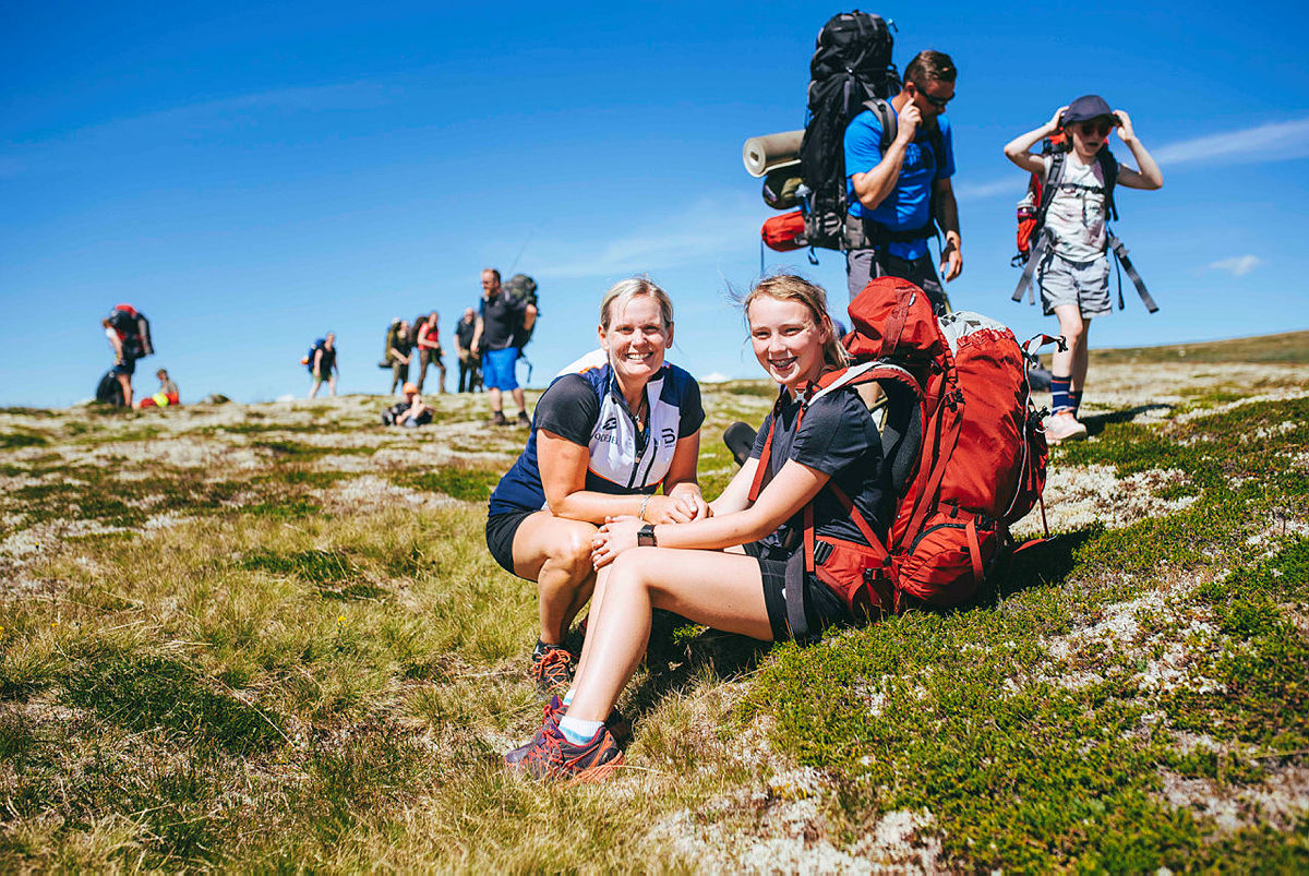 Monsen minutt for minutt startet på Hardangervidda, med nærmere 400 som skulle være med å gå.