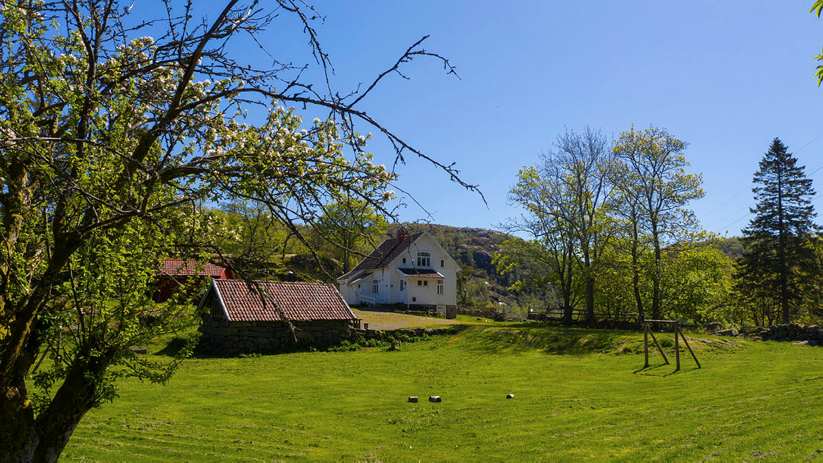 Sommerparadiset på Gaudland er en annen utleiehytte, som passer perfekt til flere familier på tur sammen.