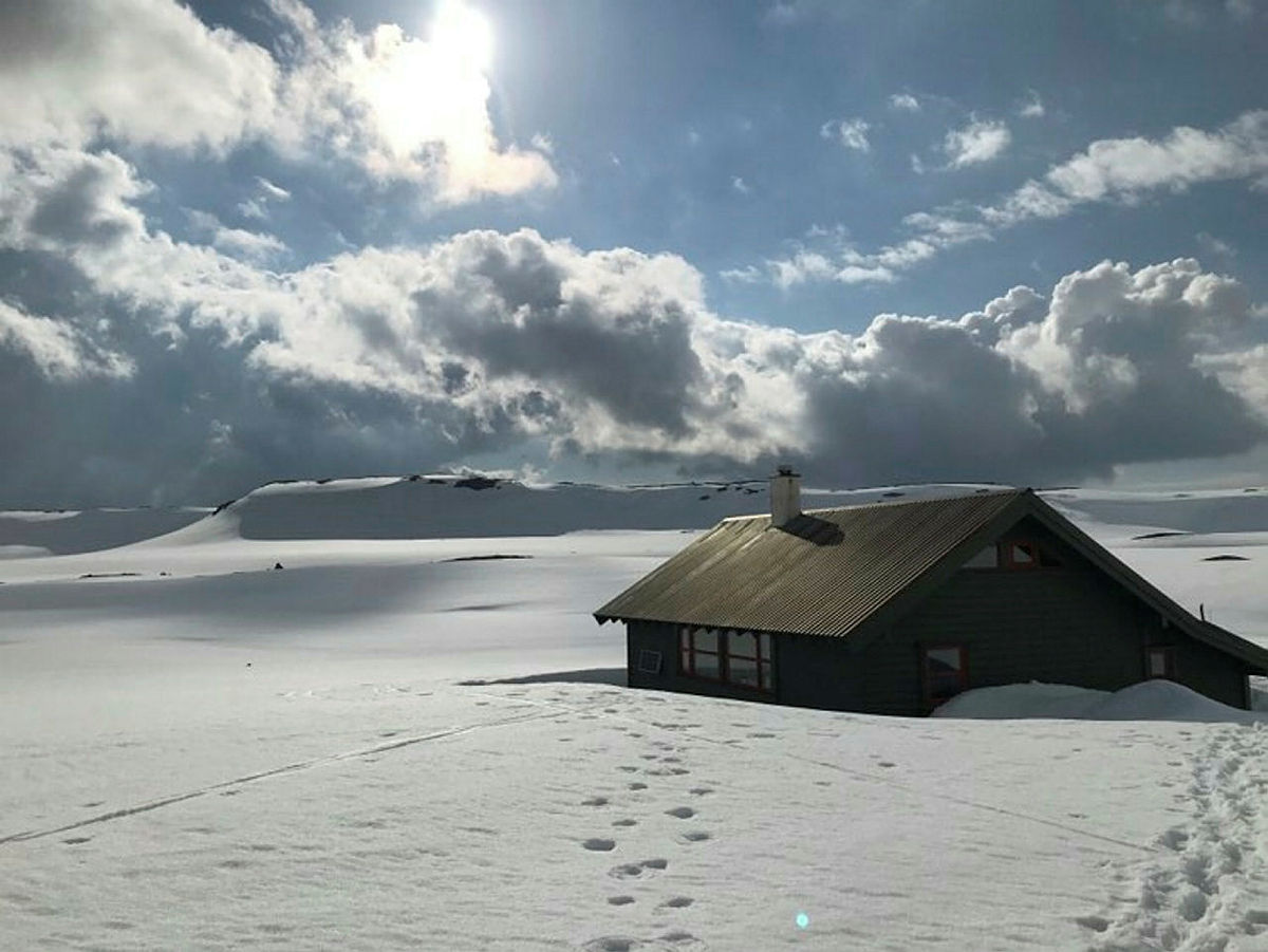 Melands Grønahei første helgen i mai 2020.