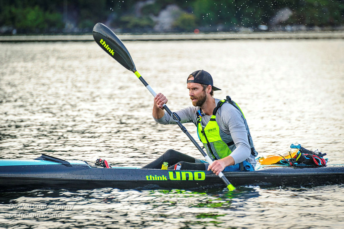 Tripp Trapp Triathlon 2018. Padling, løping og sykling. Lysefjorden.