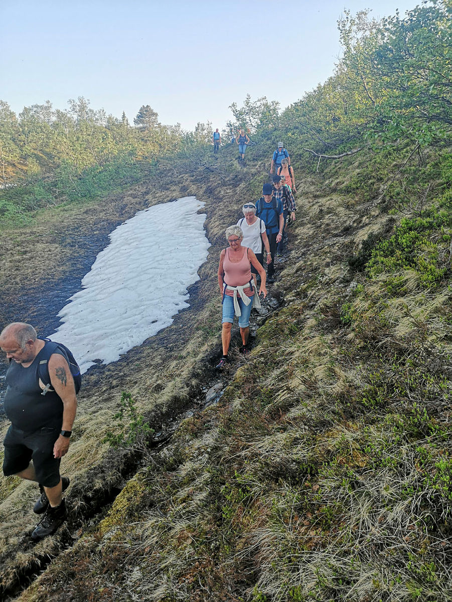 Kveldstur frå Skjerveggen