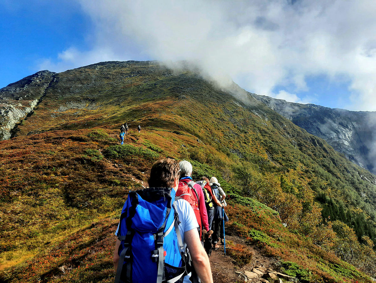 Oksen med DNT Fjellsport Voss, 1. september 2020