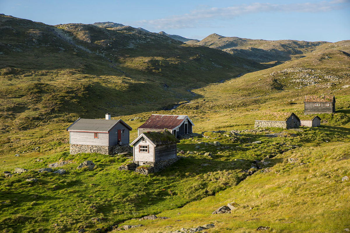 Vatnane turisthytte i Stølsheimen.