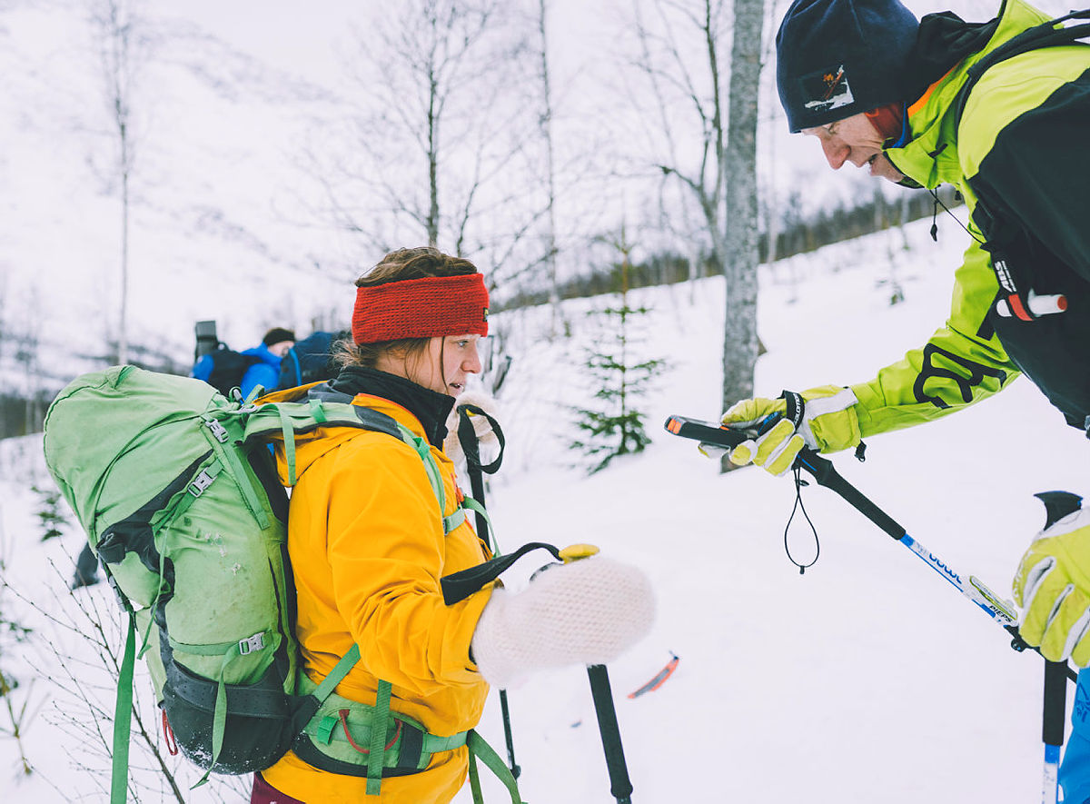 Skredkurs med Troms Turlag.