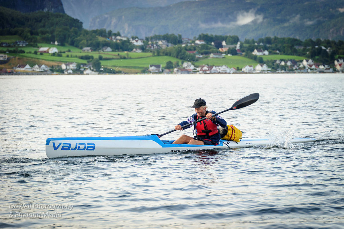 Tripp Trapp Triathlon 2018. Padling, løping og sykling. Lysefjorden.