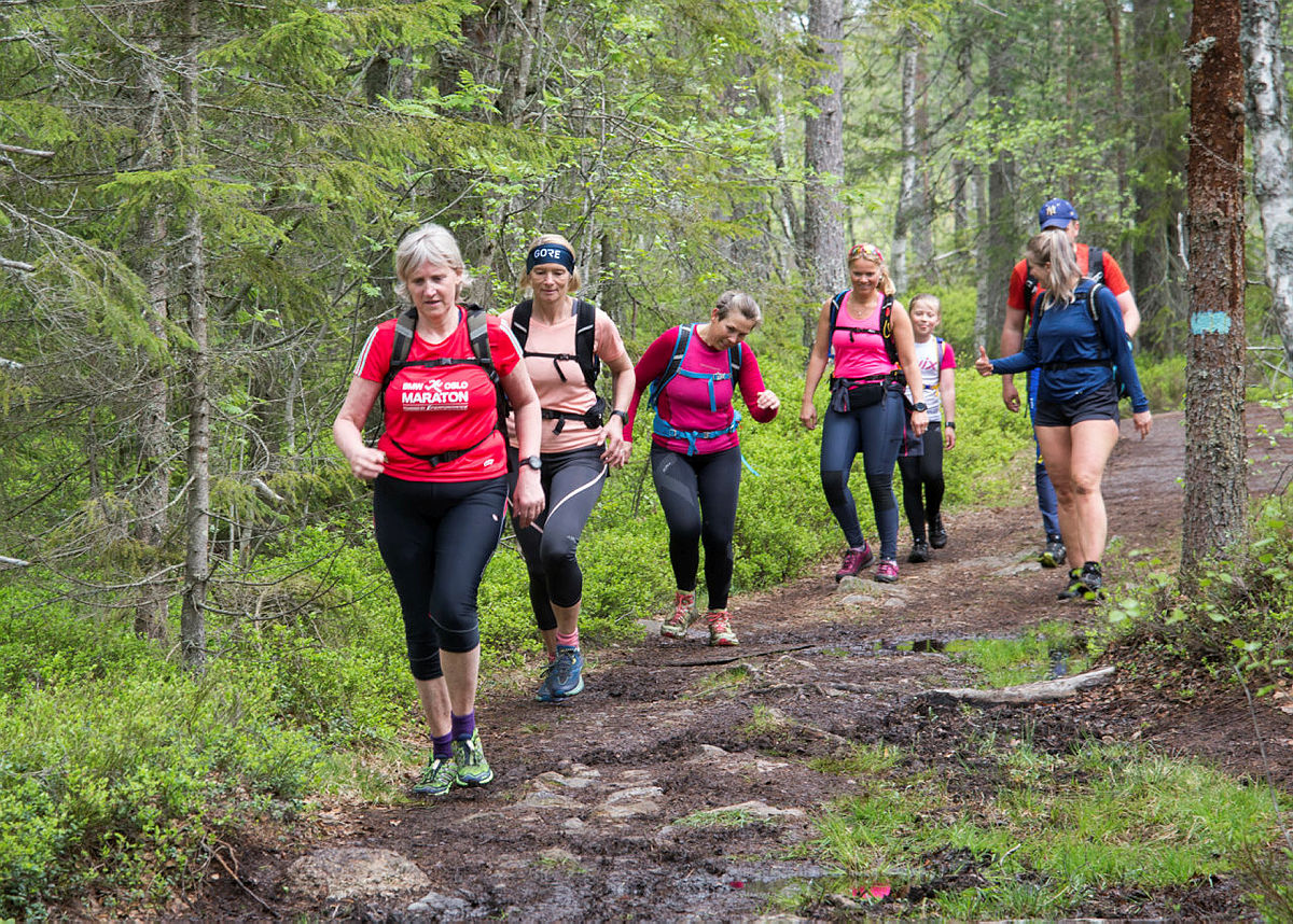 Topp7Turen 2017. Drikkestasjonen ved Vrangen.