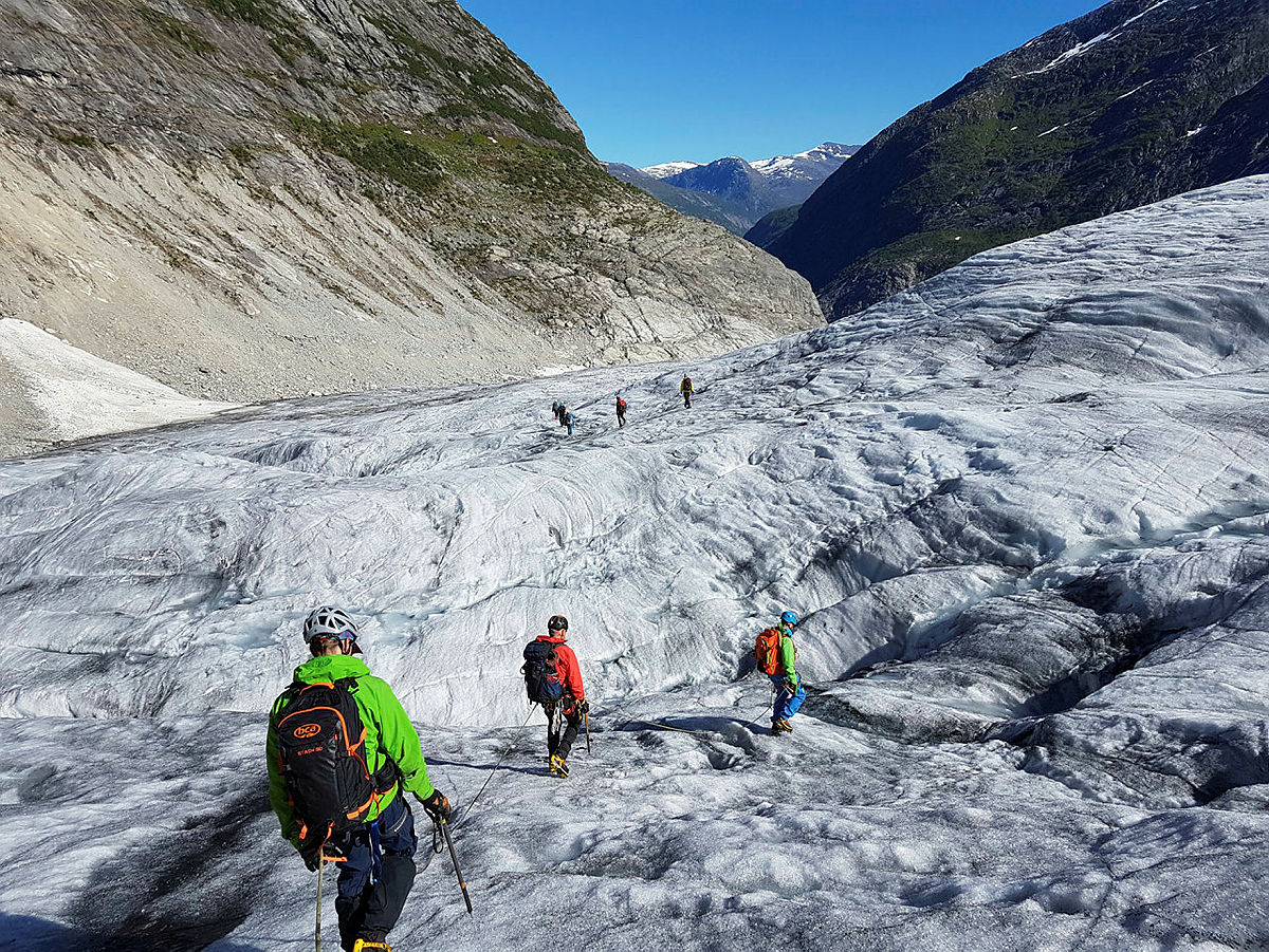Brekurs på Nigardsbreen