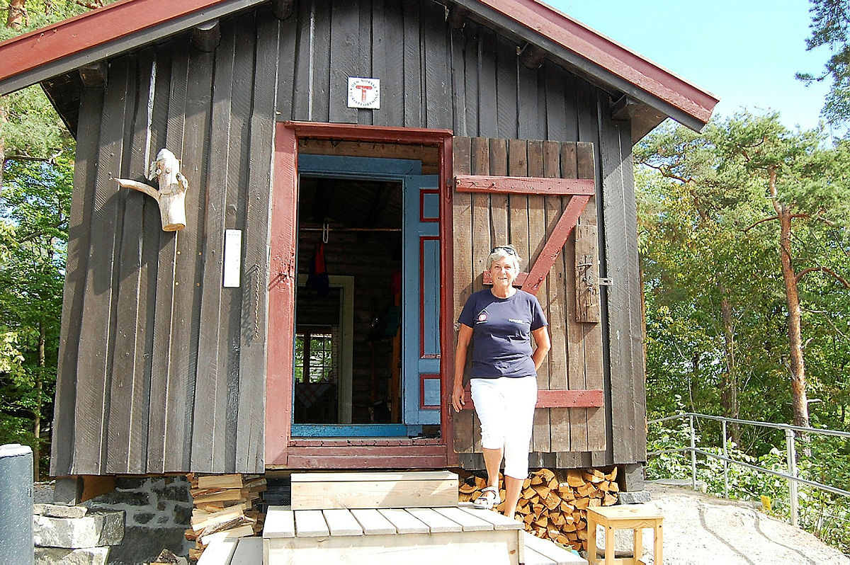 DNT hytta Hovinkoia på Norsk Folkemuseum
