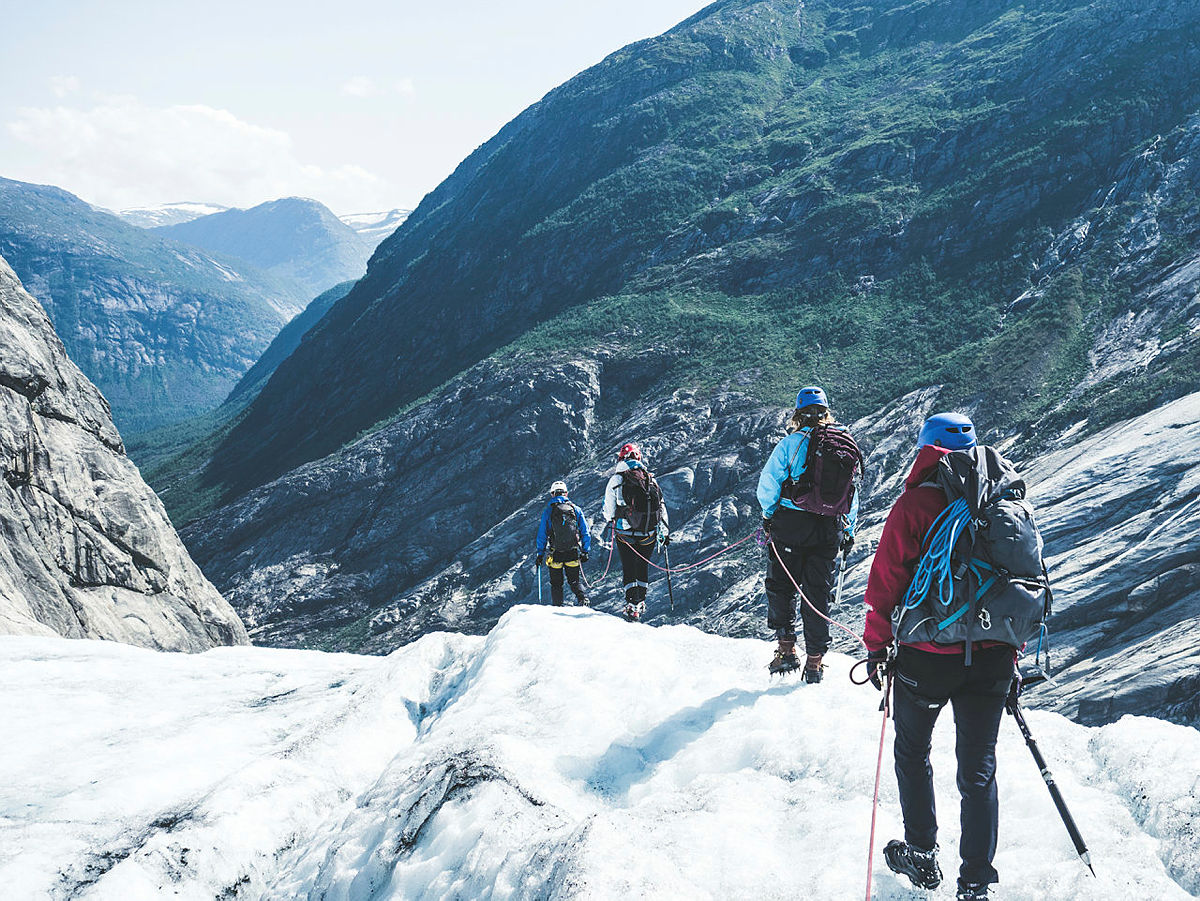 Smørstabbreen i Jotunheimen.