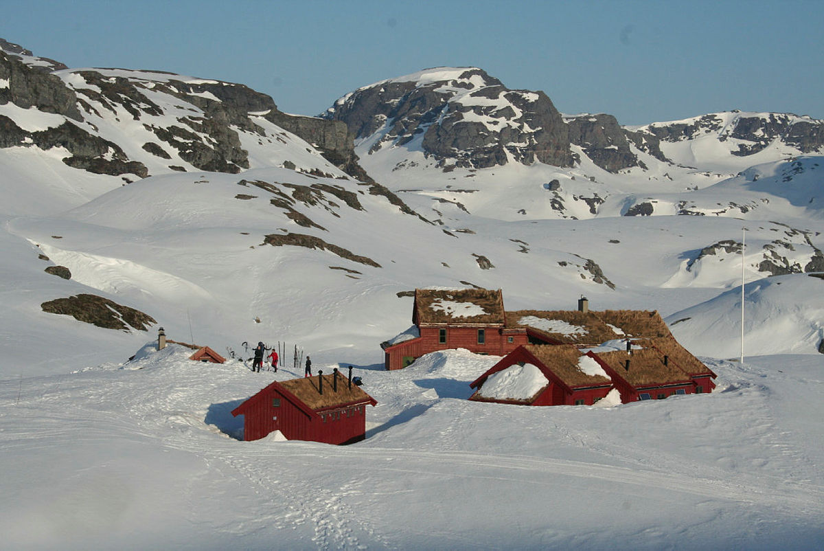 Påskestemining på Stranddalen