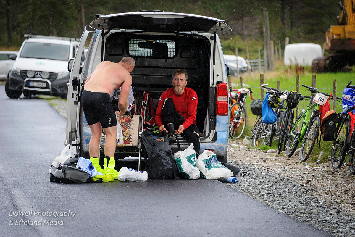 Tripp Trapp Triathlon 2018. Padling, løping og sykling. Lysefjorden. 