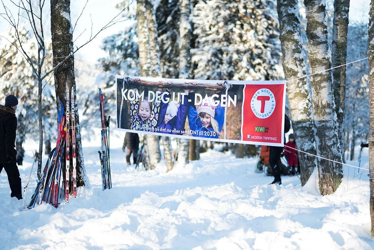 Kom deg ut-dagen på Sognsvann i Oslo. Utebursdag 2018.