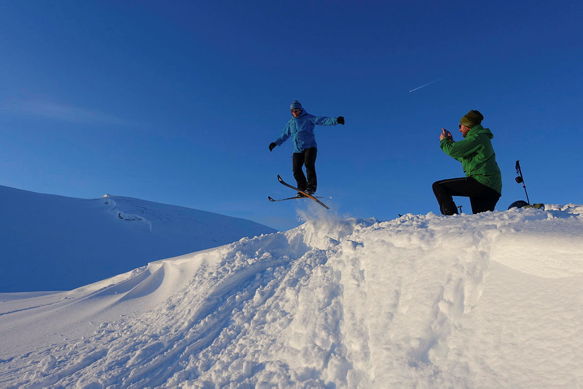 Skitur til Vending med DNT ung Bergen.