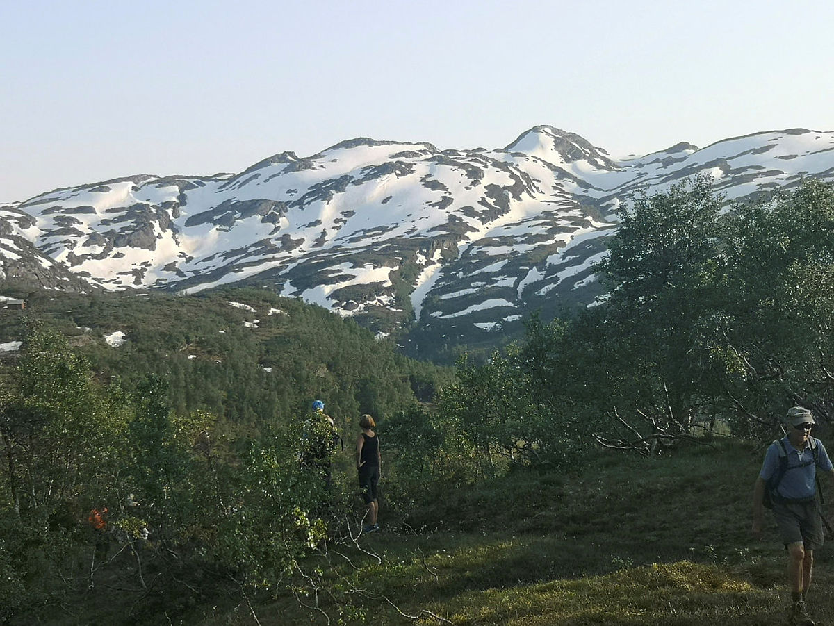 Kveldstur frå Skjerveggen